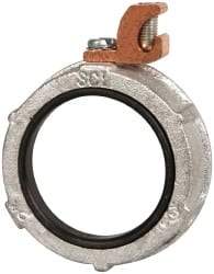 Cooper Crouse-Hinds - 2" Trade, Malleable Iron Threaded Rigid/Intermediate (IMC) Conduit Bushing - Partially Insulated - Exact Industrial Supply