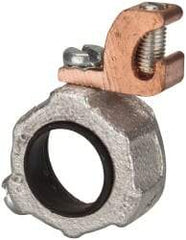 Cooper Crouse-Hinds - 3/4" Trade, Malleable Iron Threaded Rigid/Intermediate (IMC) Conduit Bushing - Partially Insulated - Exact Industrial Supply