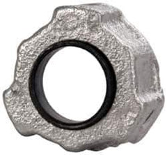 Cooper Crouse-Hinds - 1/2" Trade, Malleable Iron Threaded Rigid/Intermediate (IMC) Conduit Bushing - Partially Insulated - Exact Industrial Supply