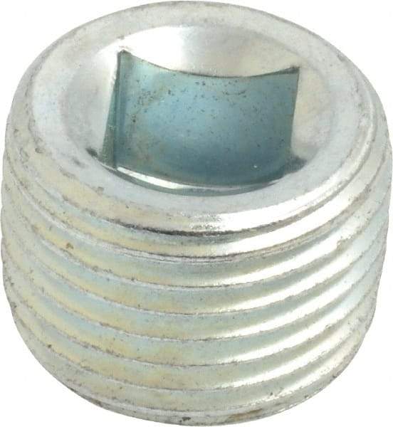 Cooper Crouse-Hinds - 1/2" Trade, Cast Iron Threaded Rigid/Intermediate (IMC) Conduit Plug - Noninsulated - Exact Industrial Supply
