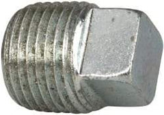 Cooper Crouse-Hinds - 1/2" Trade, Cast Iron Threaded Rigid/Intermediate (IMC) Conduit Plug - Noninsulated - Exact Industrial Supply