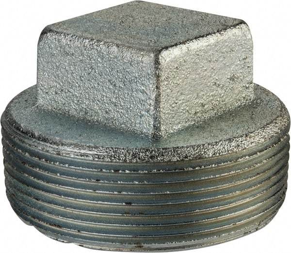 Cooper Crouse-Hinds - 2" Trade, Cast Iron Threaded Rigid/Intermediate (IMC) Conduit Plug - Noninsulated - Exact Industrial Supply