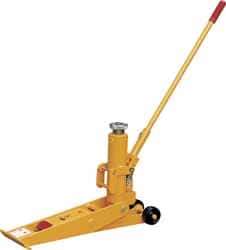 Value Collection - 4 Ton Capacity Fork Lift Jack - 2-1/2 to 16" High - Exact Industrial Supply