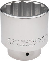 Proto - 1" Drive, Standard Hand Socket - Exact Industrial Supply