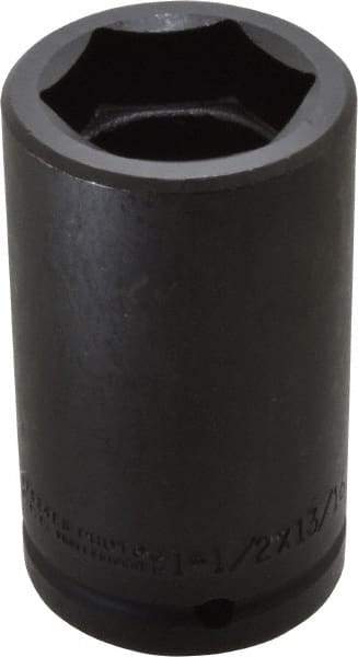 Proto - 3/4" Drive 1-1/2" Deep Thin Wall Impact Socket - 6 Points, 4" OAL - Exact Industrial Supply