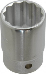 Blackhawk by Proto - 3/4" Drive, Standard Hand Socket - 12 Points, 2-13/64" OAL, Alloy Steel, Black Finish - Exact Industrial Supply