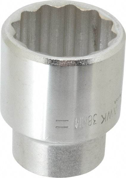 Blackhawk by Proto - 3/4" Drive, Standard Hand Socket - 12 Points, 2-13/32" OAL, Alloy Steel, Black Finish - Exact Industrial Supply