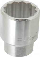 Blackhawk by Proto - 3/4" Drive, Standard Hand Socket - 12 Points, 2-13/32" OAL, Alloy Steel, Black Finish - Exact Industrial Supply