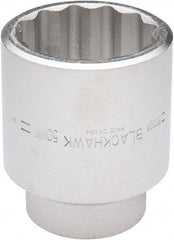 Blackhawk by Proto - 3/4" Drive, Standard Hand Socket - 12 Points, 3-3/32" OAL, Alloy Steel, Black Finish - Exact Industrial Supply