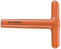 Facom - 6mm 6 Point Insulated Box Wrench - Single End, 1/2" Head Diam, 5-11/16" OAL, Steel - Exact Industrial Supply