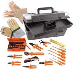 Facom - 27 Piece Insulated Hand Tool Set - Comes in Tool Box - Exact Industrial Supply