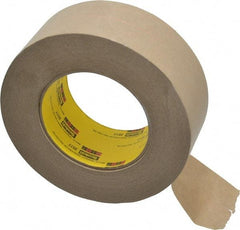 3M - 2" Wide x 60 Yd Long Brown Paper Masking Tape - Series 2517, 6.5 mil Thick, 35 In/Lb Tensile Strength - Exact Industrial Supply