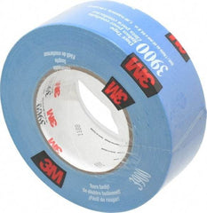 3M - 2" x 55m Blue Duct Tape - 8.1 mil, Rubber Adhesive, Polyethylene Film Backing, 32 Lb/ln Tensile Strength, 200°F Max, Series 3900 - Exact Industrial Supply