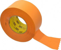 3M - 3" Wide x 60 Yd Long Orange Paper Masking Tape - Series 2525, 9.5 mil Thick, 49 In/Lb Tensile Strength - Exact Industrial Supply