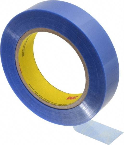 3M - 1" Wide x 72 Yd Long Blue Polyester Film Painter's Tape - Series 8902, 3.5 mil Thick, 46 In/Lb Tensile Strength - Exact Industrial Supply