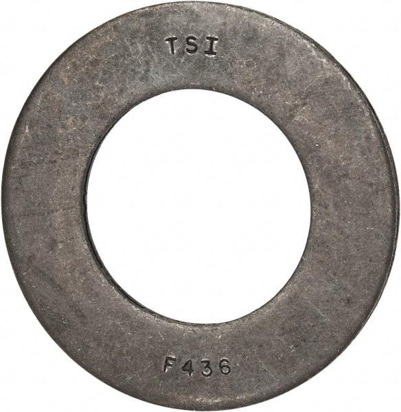 Value Collection - 2" Screw, Grade 8 Alloy Steel SAE Flat Washer - 2-1/8" ID x 3-3/4" OD, 0.196" Thick, Plain Finish - Exact Industrial Supply