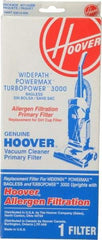 Hoover - Upright Vacuum Cleaner Allergen Filter - Use for Dry Pick-Up Only, For Use with C1701900, U5023900, U5025906, U5150900, U5156900, U53029RM & U5348911 - Exact Industrial Supply