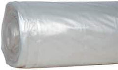 Value Collection - 100' Long x 20' Wide Polyethylene Tarp & Dust Cover - Clear, 4 mil Thickness - Exact Industrial Supply
