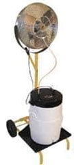 TPI - 18" Fan, 5,750 CFM, 1/8 hp Misting Cooler - 1 Speed, 1 Phase, 120 Volts, 2.2 Amps - Exact Industrial Supply