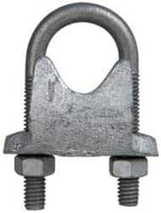 Cooper Crouse-Hinds - Malleable Iron Rigid Conduit Clamp - Electrogalvanized Finish - Exact Industrial Supply