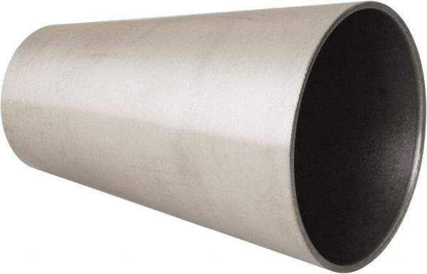 VNE - 2 x 1-1/4", Unpolished Style, Sanitary Stainless Steel Pipe Concentric Reducer - Butt Weld x Butt Weld Connection, Grade 304 - Exact Industrial Supply