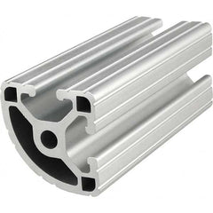 80/20 Inc. - 1-1/2" Wide x 1-1/2" High x 145" Long Open Shelving Round Extrusion Bar - Exact Industrial Supply