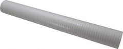 Parker - 2-1/2" OD, 25µ, Polyolefin Thermal Bonded Cartridge Filter - 20" Long - Exact Industrial Supply