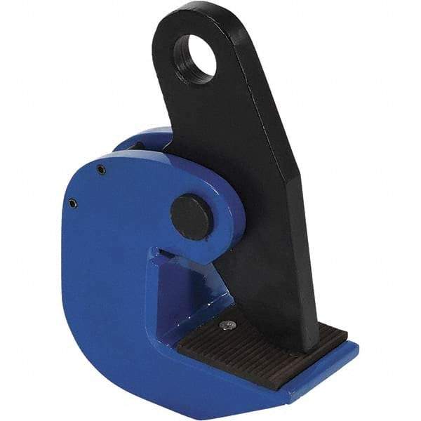 Vestil - 8,000 Lbs. Load Capacity Horizontal Plate Clamp - 1.38 Inch Max Thickness and 1.2 Inch Bale Opening - Exact Industrial Supply