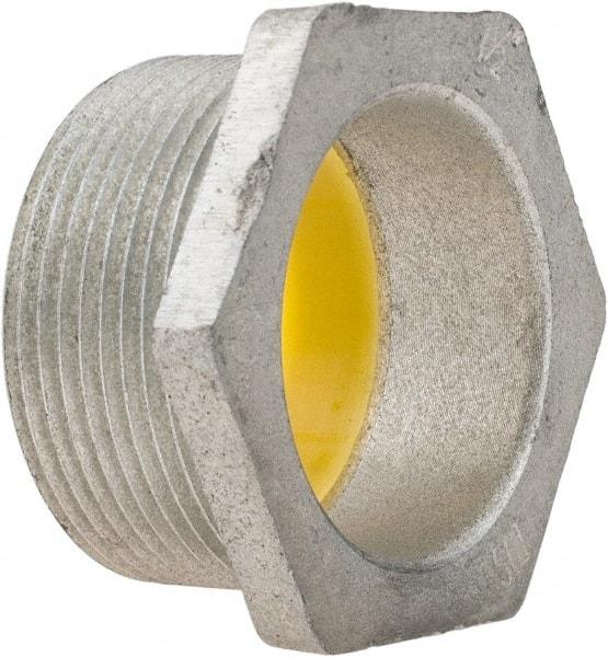 Cooper Crouse-Hinds - 1-1/2" Trade, Malleable Iron Threaded Rigid/Intermediate (IMC) Conduit Nipple - Insulated - Exact Industrial Supply