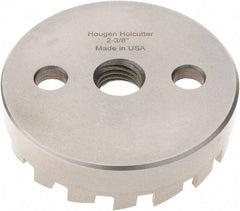 Hougen - 2-3/8" Diam, 1/8" Cutting Depth, Hole Saw - High Speed Steel Saw, Toothed Edge - Exact Industrial Supply