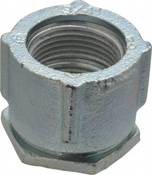 Cooper Crouse-Hinds - 3/4" Trade, Malleable Iron Threaded Rigid/Intermediate (IMC) Conduit Coupling - Noninsulated - Exact Industrial Supply