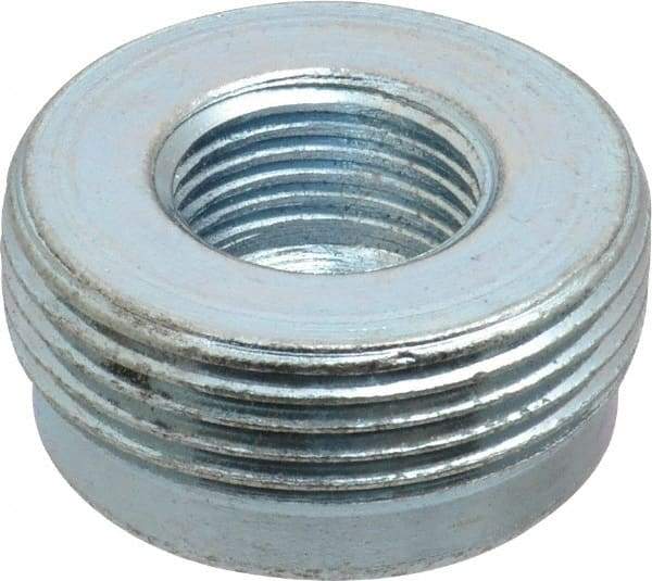 Cooper Crouse-Hinds - 1-1/4 - 1/2" Trade, Steel Threaded Rigid/Intermediate (IMC) Conduit Reducer - Noninsulated - Exact Industrial Supply