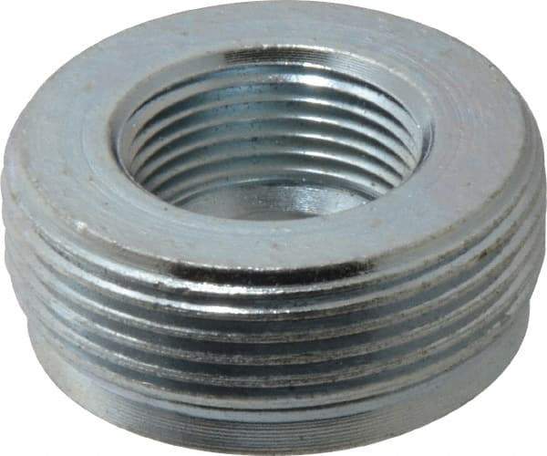 Cooper Crouse-Hinds - 1-1/2 - 3/4" Trade, Steel Threaded Rigid/Intermediate (IMC) Conduit Reducer - Noninsulated - Exact Industrial Supply