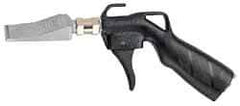 Silvent - 145 Max psi Heavy Duty Flat Nozzle Pistol Grip Blow Gun - 1/4 NPT, Acetal Body, Zinc Nozzle - Exact Industrial Supply