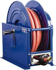 CoxReels - 75' Spring Retractable Hose Reel - 300 psi, Hose Included - Exact Industrial Supply