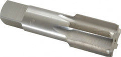 Straight Flutes Tap: 1-1/8-32, UNS, 6 Flutes, Plug, 3B, High Speed Steel, Bright/Uncoated 4″ OAL, Right Hand, H4