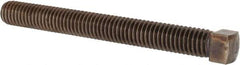 Value Collection - 3/8-16 UNC, 3-1/2" Length Under Head, Cup Point Set Screw - Grade 2 Alloy Steel - Exact Industrial Supply