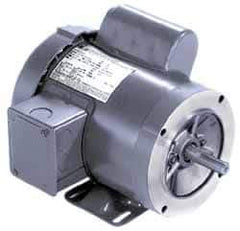 Marathon Electric - 1/2 Max hp, 1,140 Max RPM, Electric AC DC Motor - 115/208-230 V Input, Single Phase, 56C Frame, 0.62" Shaft Diam - Exact Industrial Supply