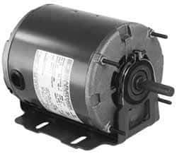 Marathon Electric - 1/2 Max hp, 1,725 Max RPM, Electric AC DC Motor - 115 V Input, Single Phase, 48 Frame, 1/2" Shaft Diam - Exact Industrial Supply