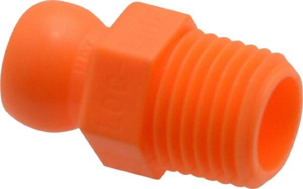 Loc-Line - 50 Piece, 1/4" Hose ID, Male to Female Coolant Hose Connector - 1/4" NPT, For Loc-Line Modular Hose Systems - Exact Industrial Supply