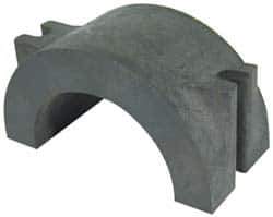 Eclipse - 2-3/16" High x 4-7/16" Wide x 2" Deep, 130 Lb Max Pull Force, Alnico Separator Magnet - 2-3/4" Gap Width, 5/16" Hole Diam, 1,022°F Max Operating Temp - Exact Industrial Supply