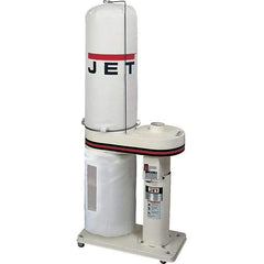 Jet - 30µm, 115/230 Volt Portable Dust Collector - 32" Long x 15-1/2" Deep x 57" High, 4" Connection Diam, 650 CFM Air Flow, 8-1/2" Static Pressure Water Level - Exact Industrial Supply