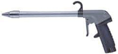 Guardair - 120 Max psi Whisper Jet Pistol Grip Blow Gun - 3/8 NPT, 72" Tube Length, Aluminum - Exact Industrial Supply