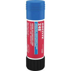 Loctite - 19 g Stick, Blue, Medium Strength Semisolid Threadlocker - Series 248, 24 hr Full Cure Time, Hand Tool, Heat Removal - Exact Industrial Supply