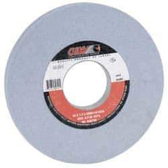 Camel Grinding Wheels - 10" Diam x 3" Hole x 1" Thick, K Hardness, 60 Grit Surface Grinding Wheel - Aluminum Oxide, Type 1, Medium Grade, 2,674 Max RPM, Vitrified Bond, No Recess - Exact Industrial Supply
