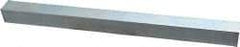 Precision Brand - 12" Long x 7/8" High x 7/8" Wide, Zinc-Plated Key Stock - Low Carbon Steel - Exact Industrial Supply