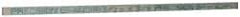 Precision Brand - 12" Long x 3/8" High x 3/16" Wide, Zinc-Plated Key Stock - Low Carbon Steel - Exact Industrial Supply