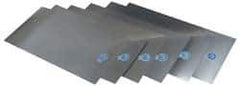 Precision Brand - 8 Piece, 0.001 to 0.02 Inch Thickness, Stainless Steel Shim Stock Sheet Assortment - 12 Inch Long x 6 Inch Wide - Exact Industrial Supply