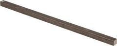 Precision Brand - 12" Long x 7/16" High x 7/16" Wide, Plain Key Stock - Low Carbon Steel - Exact Industrial Supply