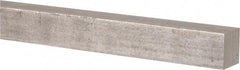 Precision Brand - 12" Long x 5/8" High x 5/8" Wide, Plain Key Stock - Low Carbon Steel - Exact Industrial Supply